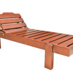 Outdoor Wooden Chaise Lounge