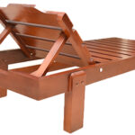 Outdoor Wooden Chaise Lounge