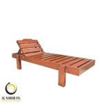 Outdoor Wooden Chaise Lounge